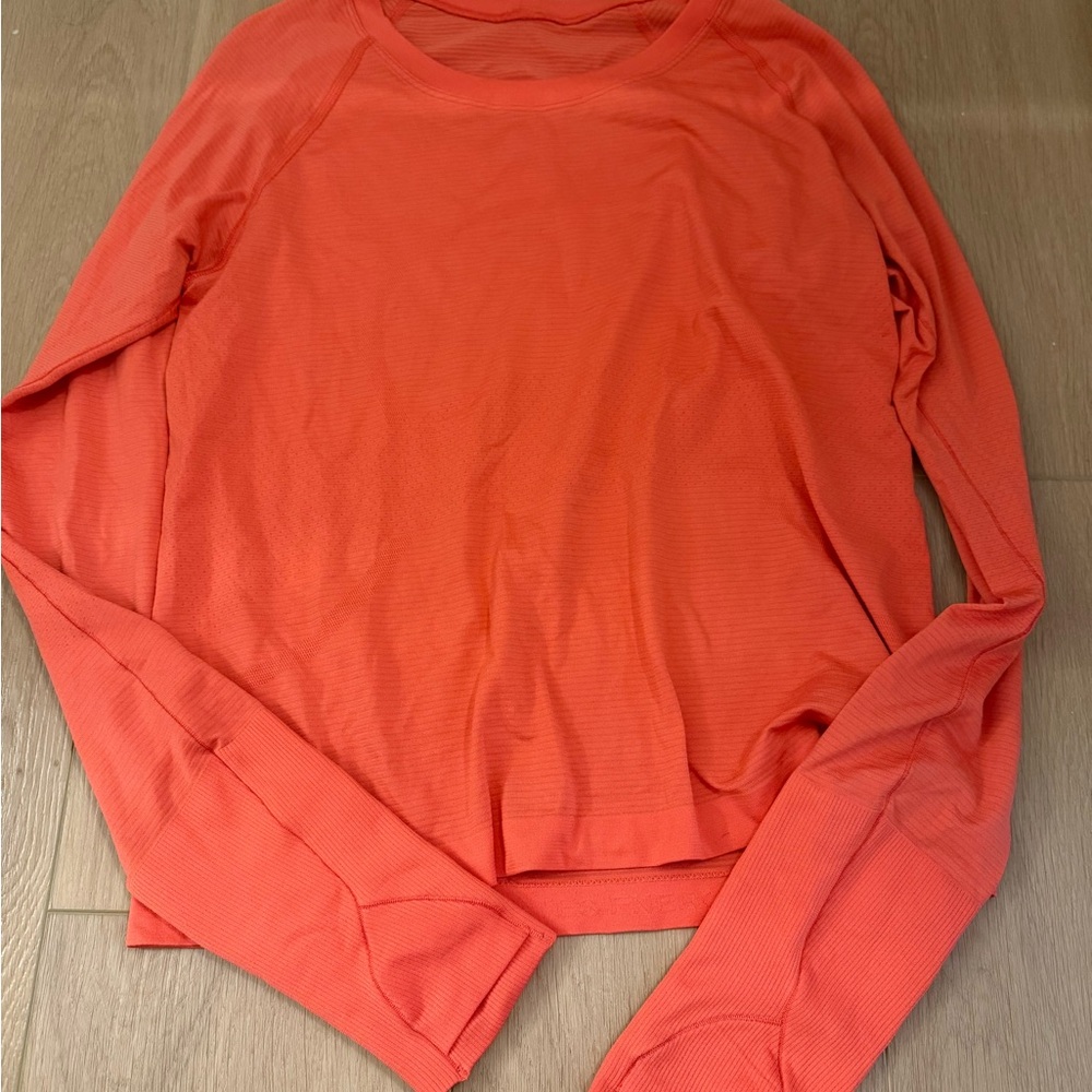 lululemon athletica swiftly tech Long Sleeve 2.0 race length